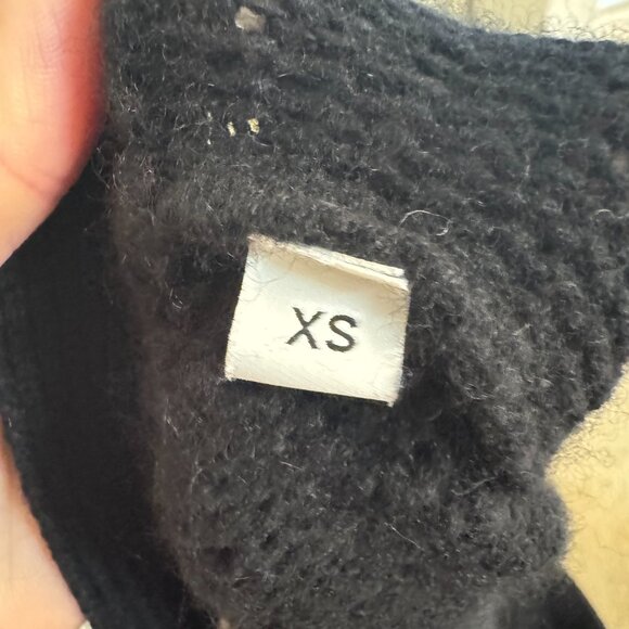 Allude Wool Cashmere Blend Cardigan Black - Picture 10 of 10